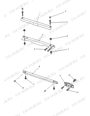 Взрыв-схема холодильника Electrolux IK159.1/RE - Схема узла Functional parts